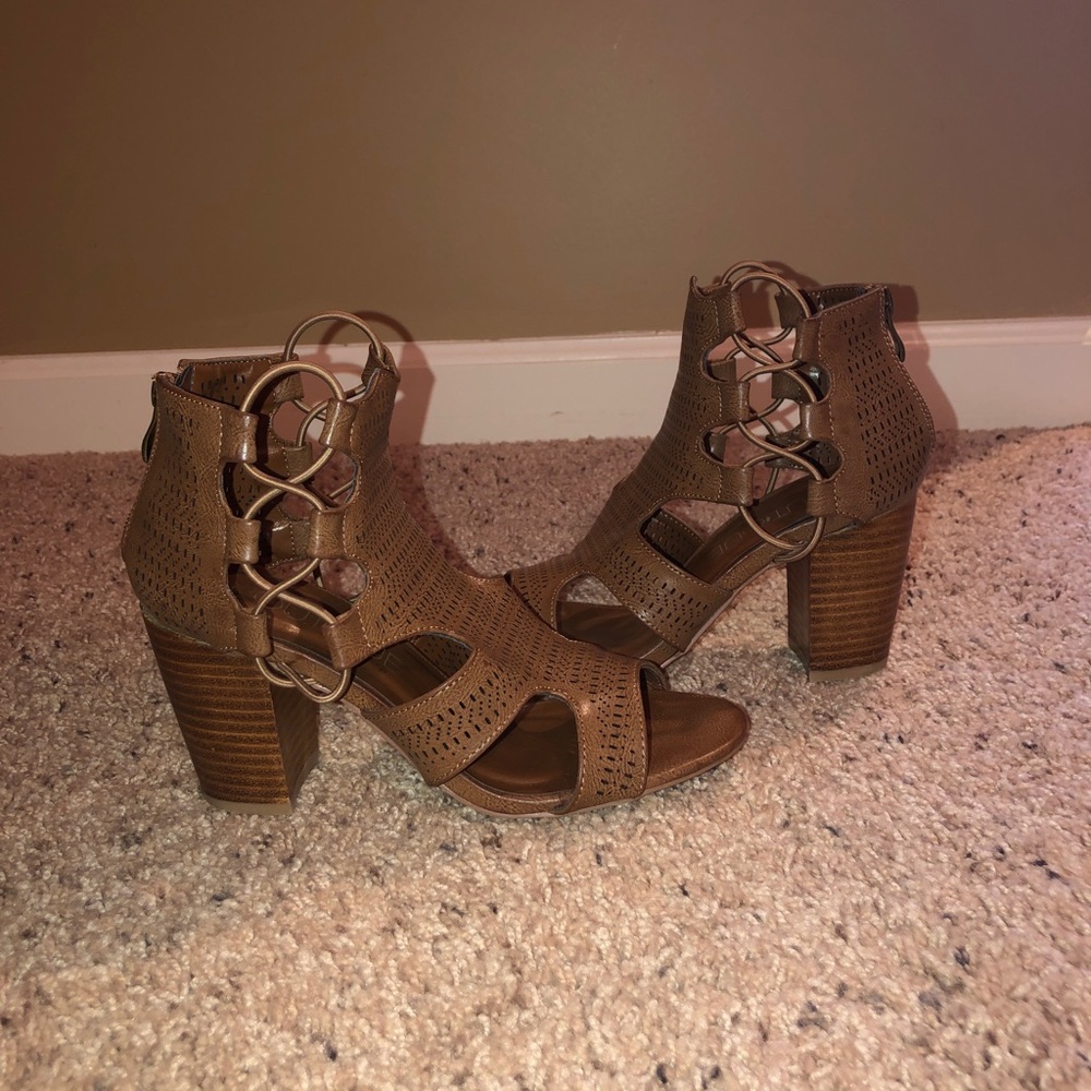 brown booties